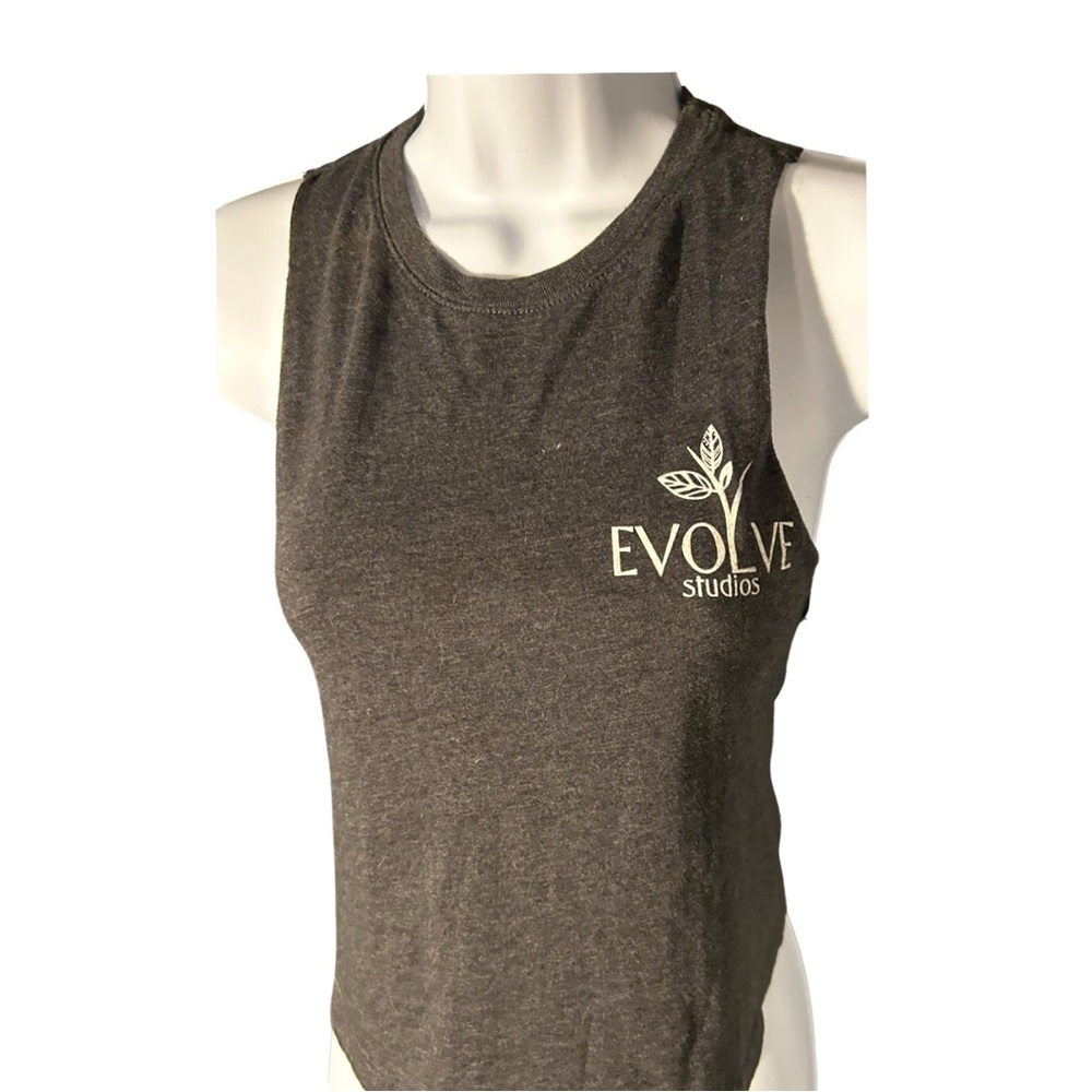 Bella Canvas Heather CVC Crop Tank
